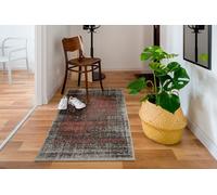 andiamo Webteppich Campos Designteppich Modern, Polipropileno, Color Gris Coral, 67 x 140 cm