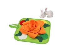 Andiker - Alfombra de búsqueda para conejo, antideslizante, 30 cm, con cuerda de suspensión, colorida para chinchillas, pájaros, cachorro, conejillo de indias, doma para oler