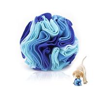Andiker Dog olfating, Juguetes para Perros interactivos, Juguetes para Perros Que estimulan el Cerebro, Almohadillas de Comida Lenta, Juguetes para descomprimir (Azul)