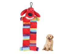 Andiker Juguete para perros con chirrido, juguete de peluche suave para cachorros con 12 chirridos, juguete ligero para masticar perros pequeños para animarlos y matar el aburrimiento