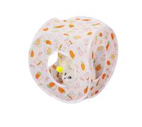 Andiker Tienda de campaña desplegable para gatos, 3 agujeros, seguro y fuerte, bonito túnel para gatos, plegable, fácil de llevar, casa para gatos de interior, gatitos que se esconden jugando al