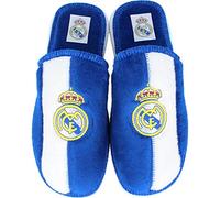 Andinas - Zapatillas de casa Real Madrid Oficial - Blanco-Azul, 41