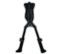 Andinus Caballete Central para Bicicleta - Extensible 26''-28'', Montaje Directo, Aluminio Resistente, Ajustable y Antideslizante (Doble)