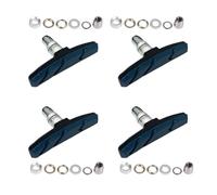ANDINUS Set de 4 Zapatas de Freno de Bicicleta (Azules)