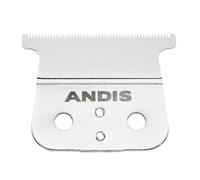 Andis 04720 T-Outliner - Cuchilla de repuesto de cerámica para T-Outliner, GTO, GO, GTX, corte cerrado, color plateado