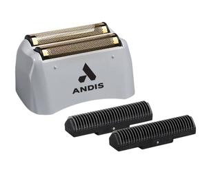 Andis 17280 ProFoil - Recambio de papel de titanio y cortadores interiores, color gris