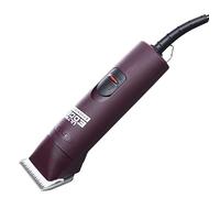 Andis 23370 Cortapelos profesional UltraEdge Super de 2 velocidades con cuchilla desmontable - Motor giratorio con carcasa irrompible, tranquilo y silencioso, cable de 14 pulgadas, color burdeos