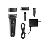Andis 562711 inFORM Kit de afeitadora de lámina de titanio, batería de iones de litio de larga duración, afeitado suave con/sin cable, recargable, negro
