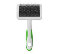Andis 68565 - Cepillo de acero inoxidable para perros y gatos, herramienta de aseo duradera y ligera para todas las razas y longitudes de piel, reduce el desprendimiento y promueve el crecimiento del