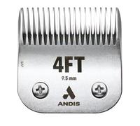 Andis, CeramicEdge 560194, Cuchillas para cortador N.º 4FT 24T superior / 17T inferior, acero inoxidable