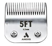 Andis, CeramicEdge 560205, Cuchillas para cortador N.º 5FT 24T superior / 17T inferior, acero inoxidable