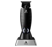 Andis GTX-EXO Black Label Special Edition, recortadora eléctrica profesional de iones de litio para barba y pelo, tecnología M-Force, inalámbrico, soporte de carga incluido, color negro