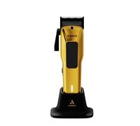 Andis Phenom 562312 - Cortapelos profesional con cable/inalámbrico, hoja Phaze ajustable, corte cerrado, color dorado