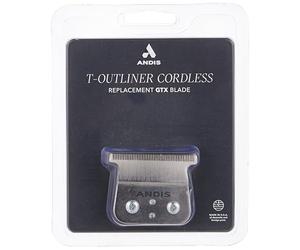 Andis T-Outliner Li - Cuchilla de repuesto para dientes profundos GTX, acero al carbono