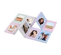 Andoer 10 Marcos de Fotos magnéticos de 3,8 x 2,5 Pulgadas, Juego de Mini Marcos de Fotos para refrigerador, taquilla, Oficina, gabinete de Cocina, Aula, Compatible con Fujifilm