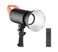 Andoer 100W Luz de vídeo LED 5600K Luces de Estudio Regulable Bowens Mount Luz Continua con Reflector Control Remoto para Retratos de Productos Fotografía de Bodas Transmisión en Vivo