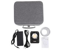 Andoer 150W LED Video Light COB con Control de App 13300lux 2700K-6500K luz cámara Bicolor con Reflector para fotografía, Luz cámara bicompartimentada (Enchufe Europeo)