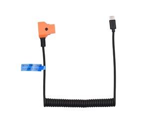 Andoer 15V PD3.0 USB Type-C Macho a 15V D-Tap Cable de alimentación del Conector Macho para batería de Montaje en V