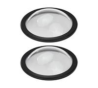 Andoer 2 protectores de lente de cámara de acción de doble revestimiento óptico de repuesto para Insta360 ONE X2