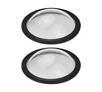 Andoer 2 protectores de lente de cámara de acción doble revestimiento óptico de repuesto para Insta360 ONE X2