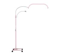 Andoer 20 pulgadas media luna llenado, lámpara de pie LED 3200 K-5600 K regulable LED lámpara de vídeo pestañas lámpara con cable de 1,8 m soporte de luz soporte de teléfono mando a distancia para