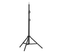 Andoer 210 cm/83 pulgadas Soporte de luz de metal portátil Soporte de trípode de fotografía ajustable de trabajo pesado con tornillo de 1/4 de pulgada para reflector de estudio Softbox Luz