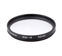Andoer 52 mm UV + CPL + Close Up + 4 + Stars - Juego de filtros circulares de 8 puntos polarizador circular, filtro macro de primer plano, filtro de estrella de 8 puntos con bolsa para cámara réflex