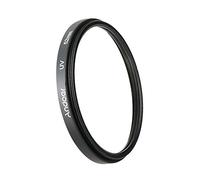 Andoer 52 mm UV ultravioletter filtro de protección de lente para Canon Nikon DSLR Cámara
