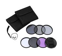 Andoer 58mm UV + CPL + FLD + ND(ND2 ND4 ND8) Fotografie Filter Set UV Circular Polfilter Fluoreszierende Graufilter Filter für Pentax DSLR -Kameras