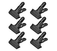 Andoer 6 abrazaderas de resorte, resistentes pinzas de fondo para fotografía con almohadilla protectora de goma para fondos de fotografía, estudio fotográfico