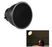Andoer 7 "estándar reflector difusor lámpara de techo, Dish con panal 60 ° para soporte de Bowens Studio Strobe luz de flash Speedlite