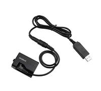 Andoer ACK-E10 5V USB Dummy Batería CC Adaptador (Repuesto para LP-E10) Compatible con Canon EOS Rebel T3/T5/T6/T7/T100/Kiss X50/Kiss X70/1100D/1200D/1300D/2000D/400D/400D