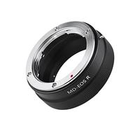 Andoer Anillo Adaptador de Montura de Lente Manual aleación de Aluminio para Lente de Montura Minolta MD MC a Canon EOS R/RP/Ra/R5/R6/R7/R10 cámara sin Espejo con Montura RF