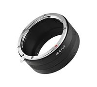 Andoer Anillo adaptador de montura de lente manual de aleación de aluminio para Canon EF Mount en cámara sin espejo Nikon Z5/Z6/Z7/Z50 Z-Mount