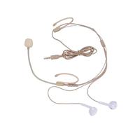 Andoer Auriculares con micrófono inalámbrico, micrófono de Condensador Profesional para grabación podcasts, Video, Estudio, reuniones, TRRS de 3,5 mm para teléfonos Inteligentes