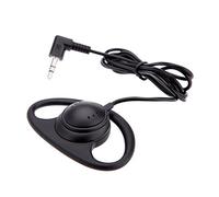 Andoer Auriculares Mono de Doble Canal, Conector Jack de 3,5mm para Ordenador Portátil, PC, Skype, VoIP ICQ