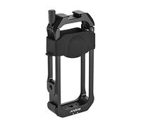 Andoer C-ONE X2 - Carcasa protectora de aleación de aluminio para cámara de acción con soporte de zapata fría universal de rosca de 1/4 pulgadas, soporte magnético de repuesto para cámara Insta360 ONE