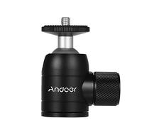 Andoer - Cabezal Giratorio de 360 Grados para trípode de cámara réflex Digital