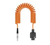 Andoer Cable Alimentación DTLMS, Cable Nailon con Cabezal Rotación de 180 Grados con Indicador LED para Protección Conexión Inversa, para Red Offhollywood Switronix