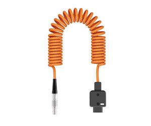 Andoer Cable Alimentación DTLMS, Cable Nailon con Cabezal Rotación de 180 Grados con Indicador LED para Protección Conexión Inversa, para Red Offhollywood Switronix