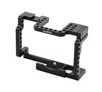 Andoer Camara Cage Rig de aleación de aluminio con zapata fría 1/4 rosca compatible con Canon M50 sin espejo