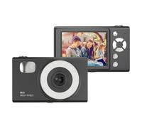 Andoer Cámara digital 1080P, cámara de fotos de enfoque automático, pantalla de 2,8 pulgadas, cámara compacta con zoom digital 16X, luz de llenado LED, cámara digital para niños, adolescentes