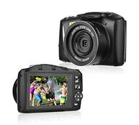 Andoer Cámara Digital de Alta resolución 4K / 60FPS 48MP Videocámara de Video portátil Multifuncional con Zoom Digital 16X con Pantalla IPS de 3.2in Carga Tipo C para grabación de Video de Retrato