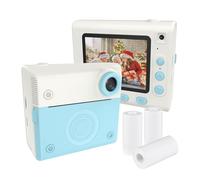 Andoer Camara Fotos Infantil instantanea, Cámara Instantánea para Niños, 2,8" 1080P Lente Dual Camara Fotos Infantil con 3 Rollos Papel de impresión térmica, Regalo para Niños de 3 a 12 años