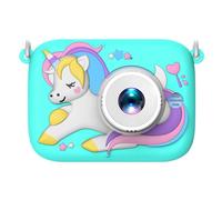 Andoer Cámara infantil de 1080P, cámara digital de 20 MP para niños, cámara infantil de 2,0 pulgadas con zoom digital 4X, cámara digital para niños de 3 a 12 años, niños y niñas, juguete de Navidad