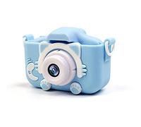 Andoer Cámara para niños, cámara digital para niños con pantalla de 1,9 pulgadas, 20 MP, 1080P, HD, tarjeta de memoria de 32 GB, cámara para selfie, cumpleaños, niñas, niños de 3 a 10, azul