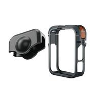 Andoer Carcasa protectora de jaula de aleación de aluminio con soportes para zapatos fríos y rosca de 1/4 pulgadas