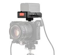 Andoer Cargador de Batería Np-F Placa Adaptadora de Batería de Metal con Puerto de Carga Bidireccional Tipo C Salidas Adaptador de Zapata Fría Agujero de Tornillo de 1/4in Para Cámaras Bmpcc DSLR ILDC