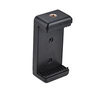Andoer Clip Ajustable del Sostenedor del Teléfono Soporte Abrazadera Montaje con 1/4"Agujero de Tornillo para Selfe Self-Temporizador Monomando Trípode iPhone 7 6S 6 5S Samsung Huawei