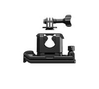 Andoer Correa de mochila ajustable, palo selfie, soporte de clip, funda, cámara de acción